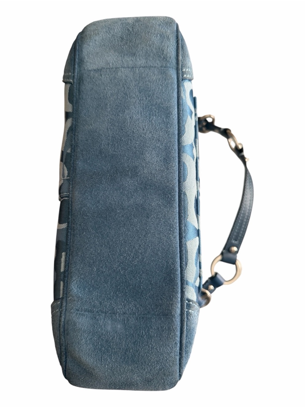 Coach Y2K Chelsea Optic Signature Jacquard and Suede Shoulder Bag - Picture 7 of 14